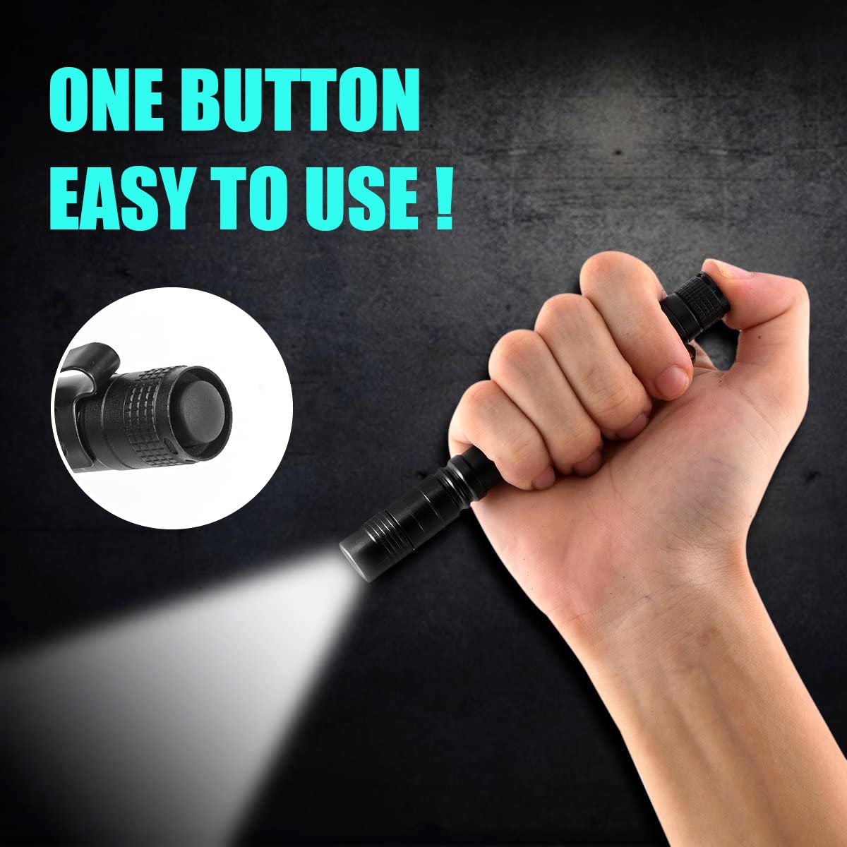 Portable Mini LED Pen Flashlig - Outdoor Camping Glamping 评论和价格