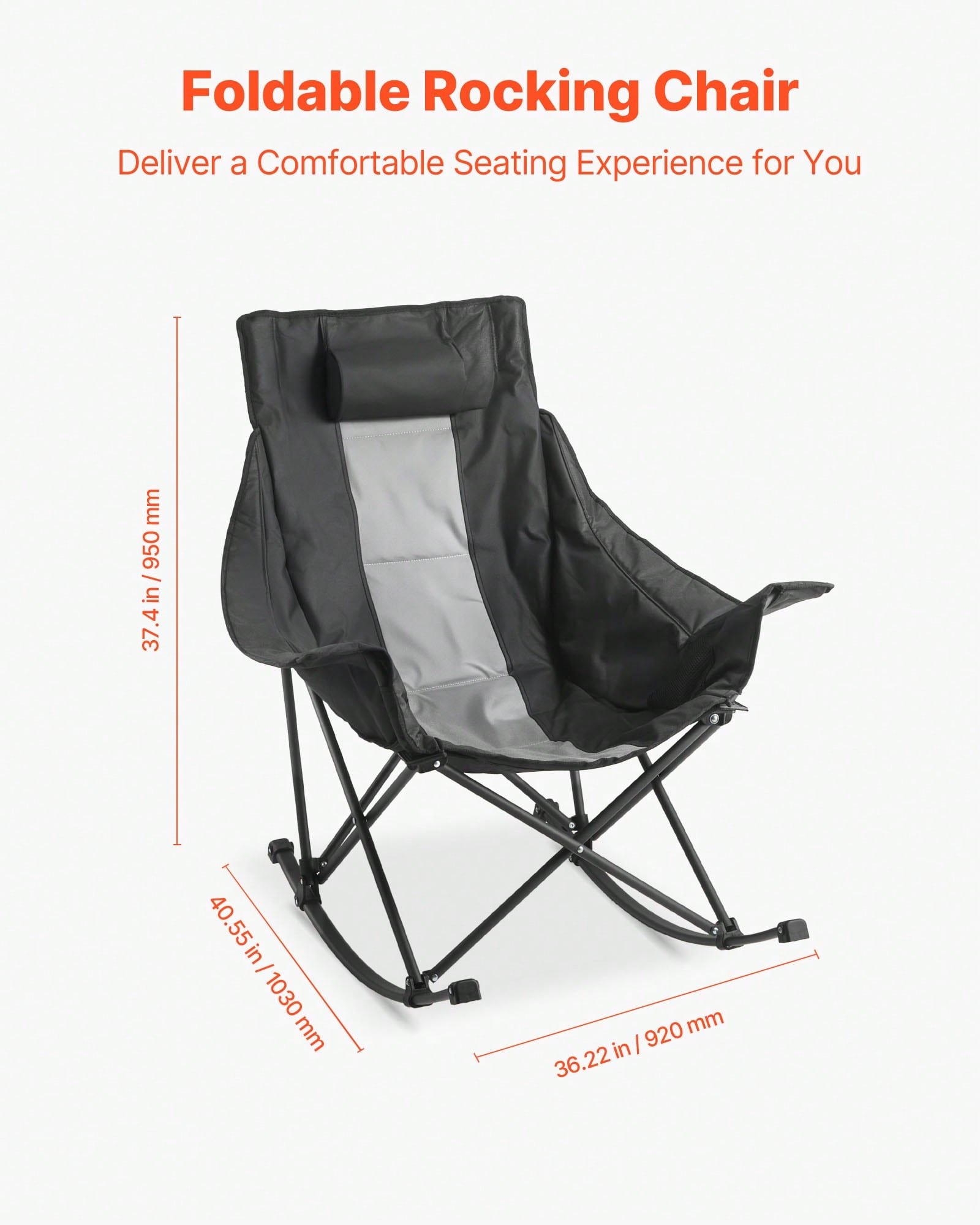 Rocking Camping Chair, Portabl - Outdoor Camping Rocker 评论和价格