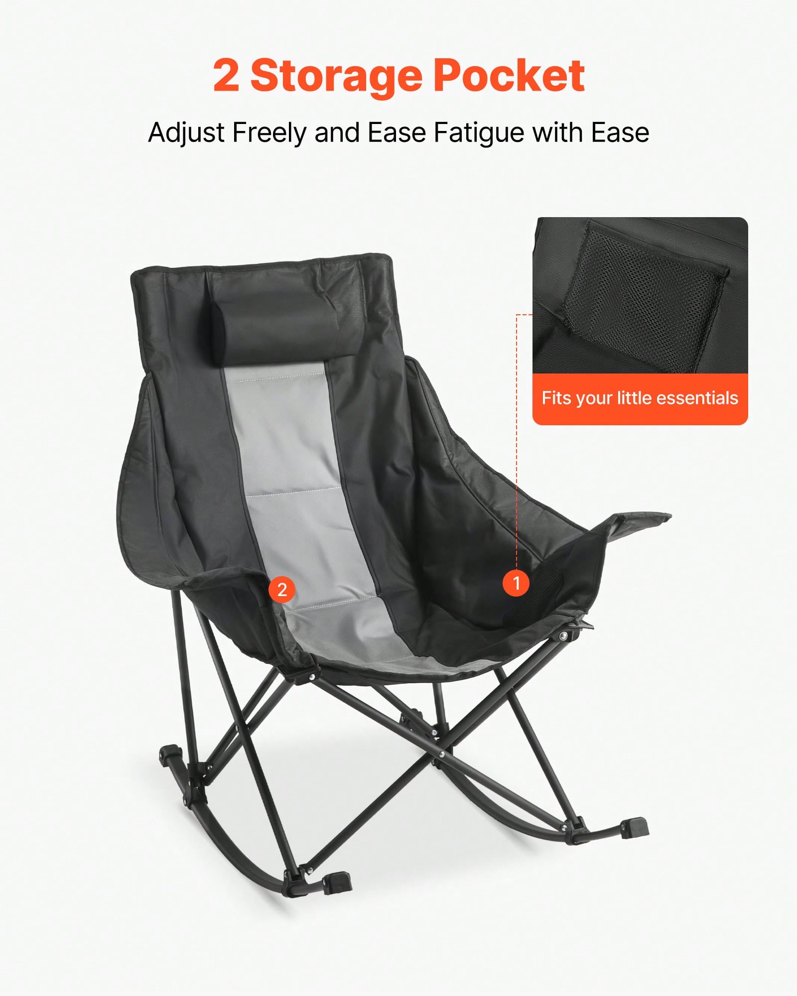 Rocking Camping Chair, Portabl - Outdoor Camping Rocker 评论和价格