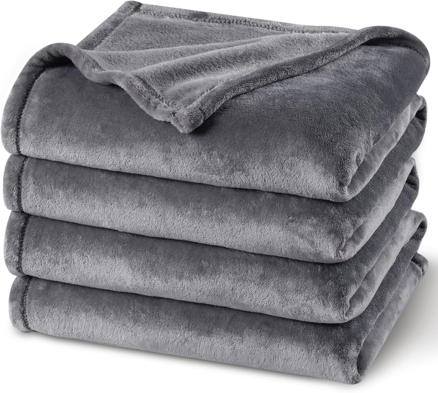 Fleece Blanket Grey Lightweigh - Outdoor Camping Movies 评论和价格