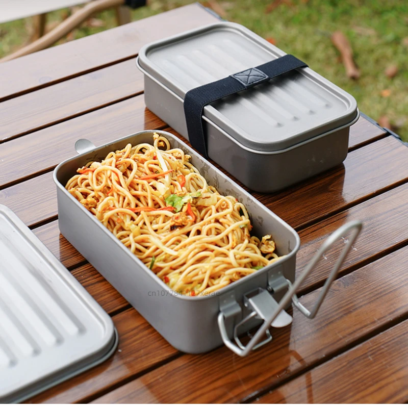Outdoor Pure Titanium Square L - Outdoor Camping Meals 评论和价格