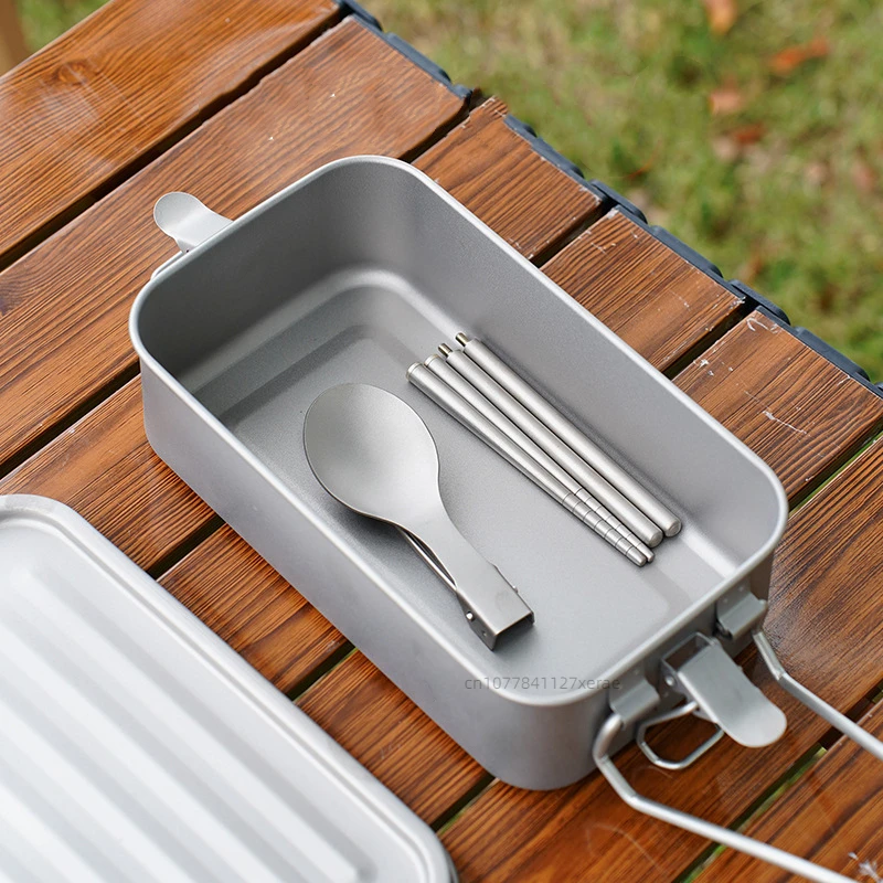 Outdoor Pure Titanium Square L - Outdoor Camping Meals 评论和价格