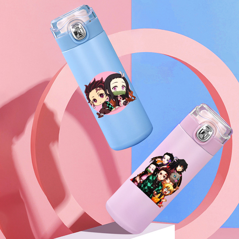 Anime Demon Slayer Printed 400 - Vacuum Insulated Flask 评论和价格