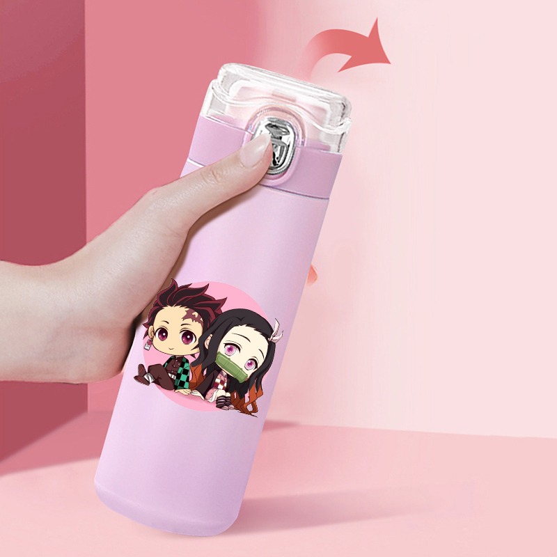 Anime Demon Slayer Printed 400 - Vacuum Insulated Flask 评论和价格