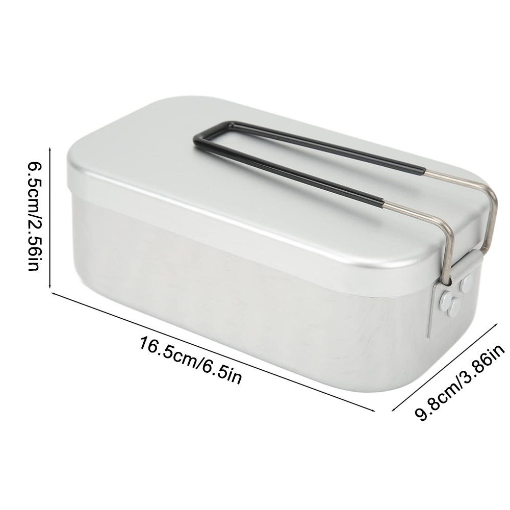 800ML Aluminum Lunch Boxes Out - Outdoor Camping Outfit 评论和价格