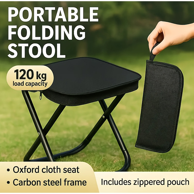  Folding Fishing Stool Portab - Outdoor Camping Stores 评论和价格