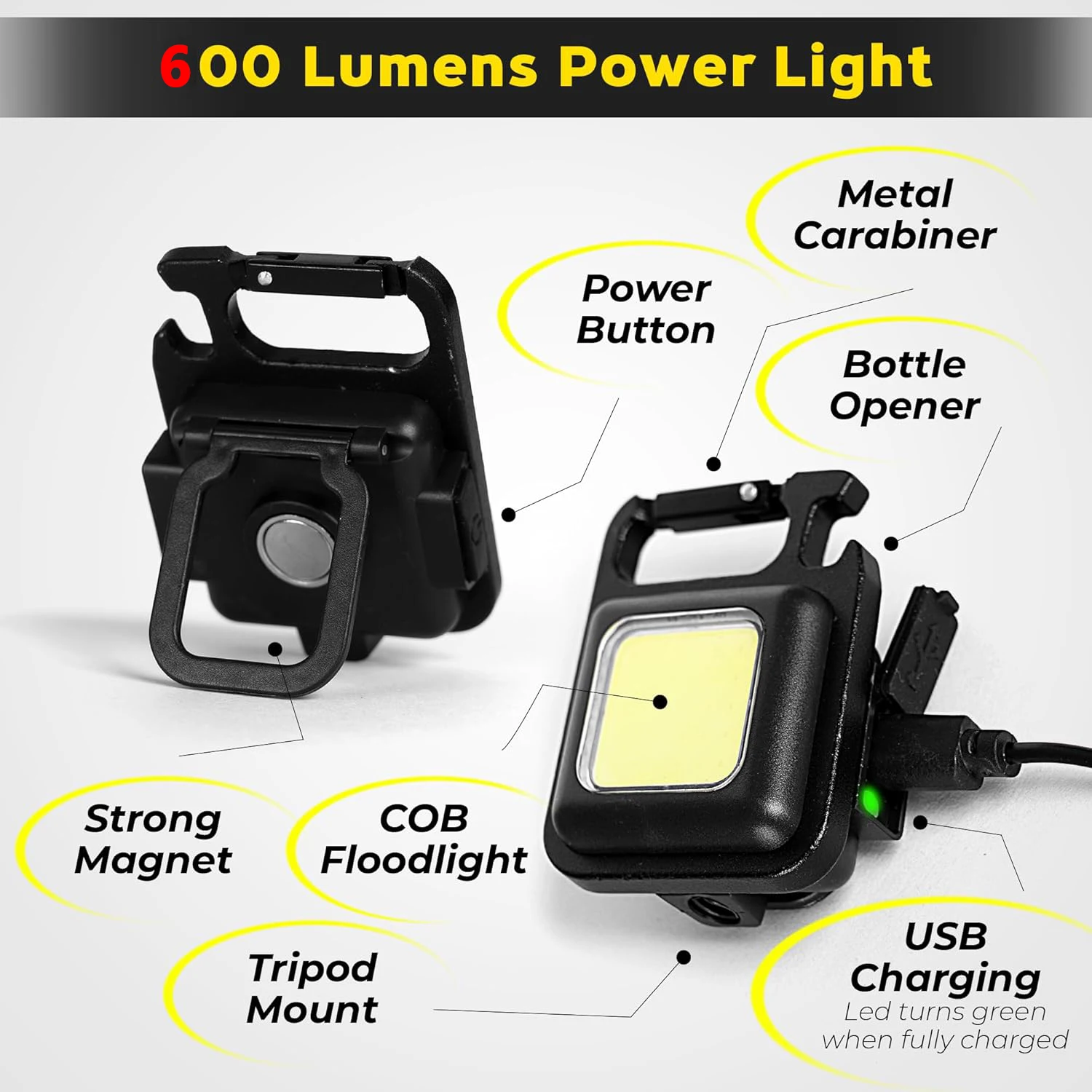 Portable Keychain Light Mini M - Outdoor Camping Glamping 评论和价格