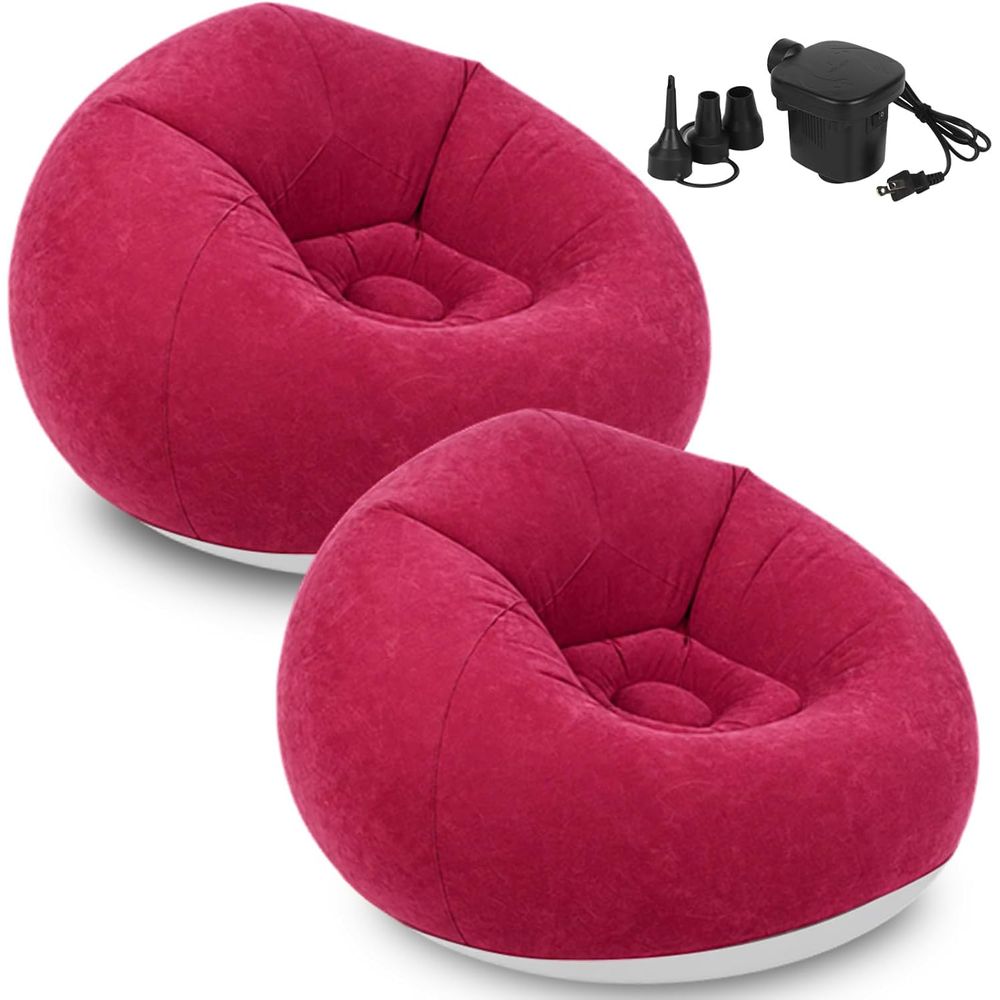 Bean Bag Chairs for Adults wit - Outdoor Camping Movies 评论和价格