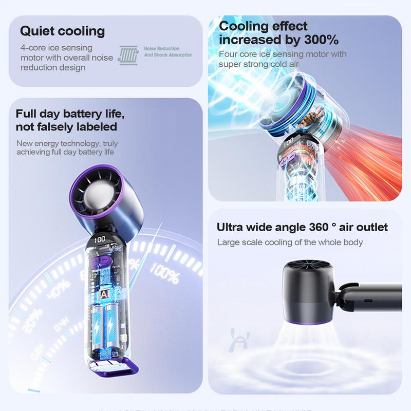 Travel Fan Bladeless Desk Fan  - Camping Quiet 评论和价格
