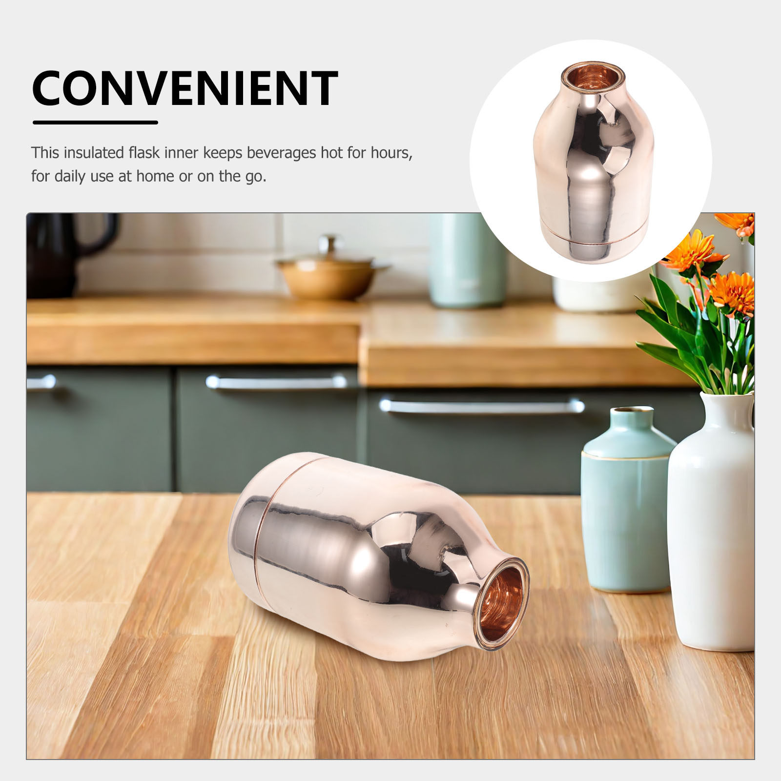 1.3L Glass Vacuum Insert Repla - Vacuum Insulated Flask 评论和价格
