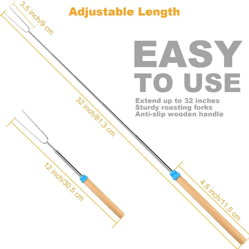 Stainless Steel Extendable Lon - Outdoor Camping Kitchen 评论和价格