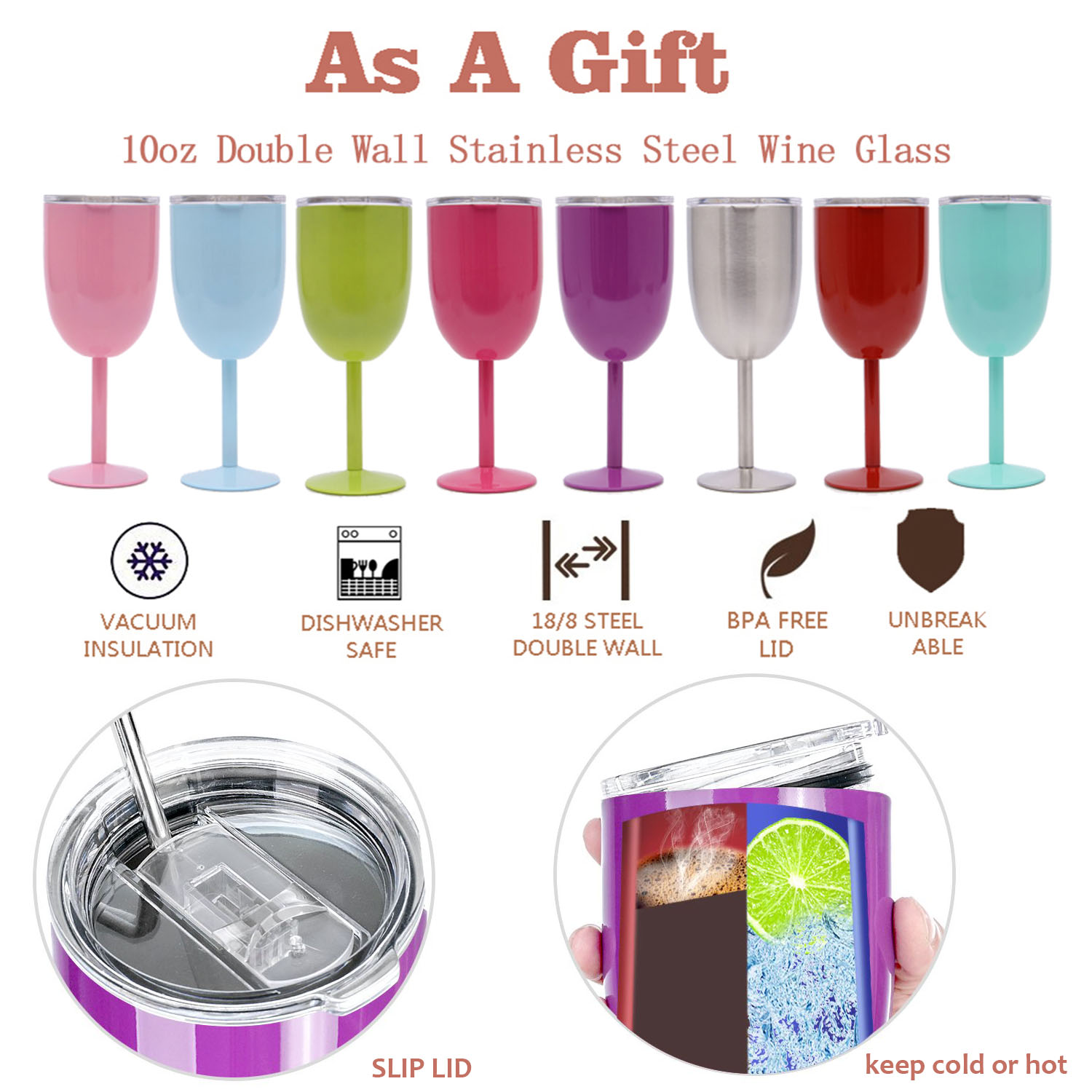 Custom Stainless Steel Wine Gl - Outdoor Camping Items 评论和价格