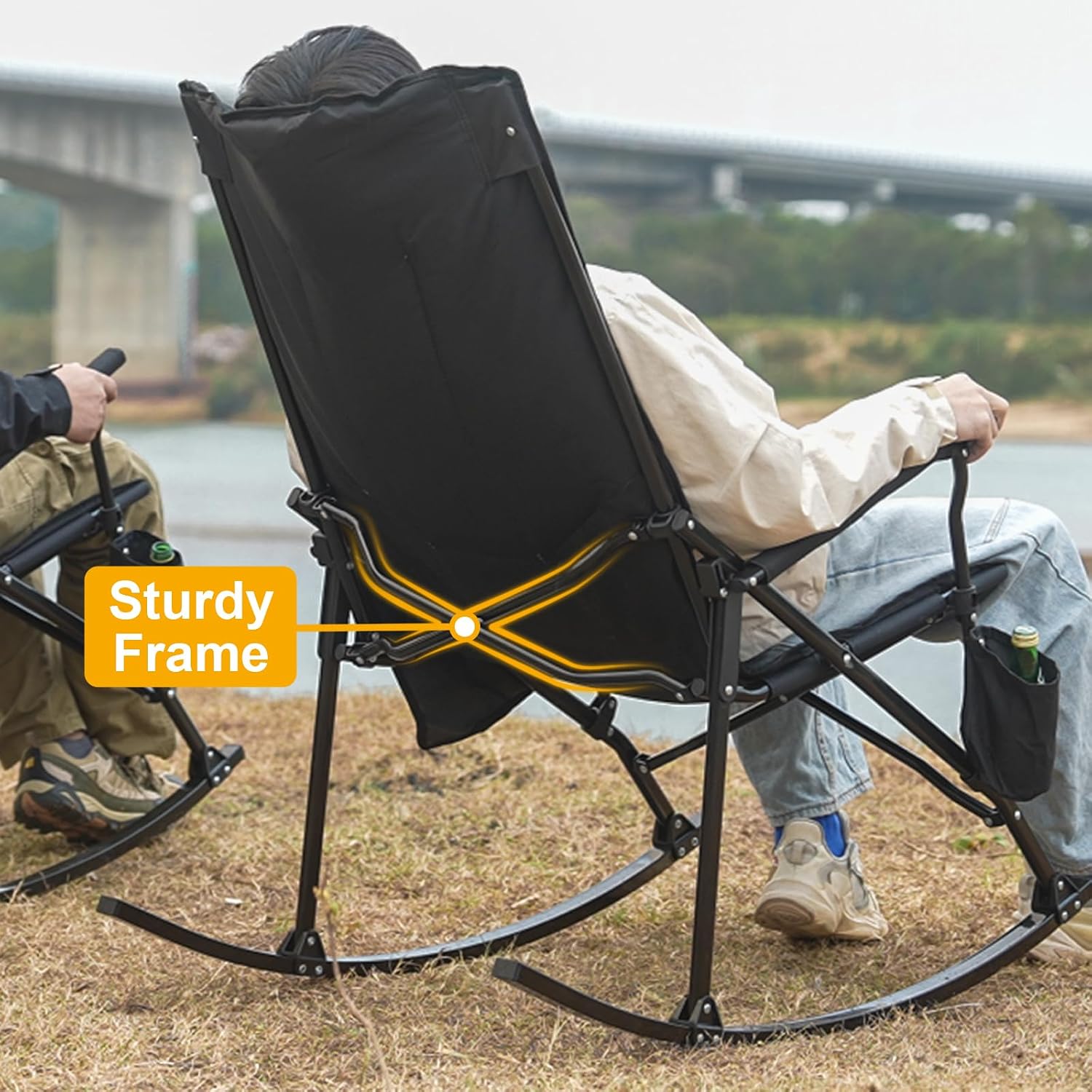 2Pack High Back Portable Rocki - Outdoor Camping Rocker 评论和价格