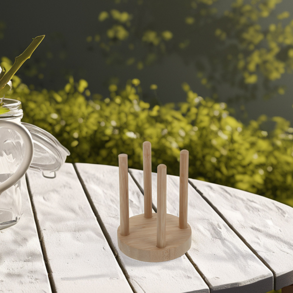 Compact Wooden Cup Holder for  - Outdoor Camping Stores 评论和价格