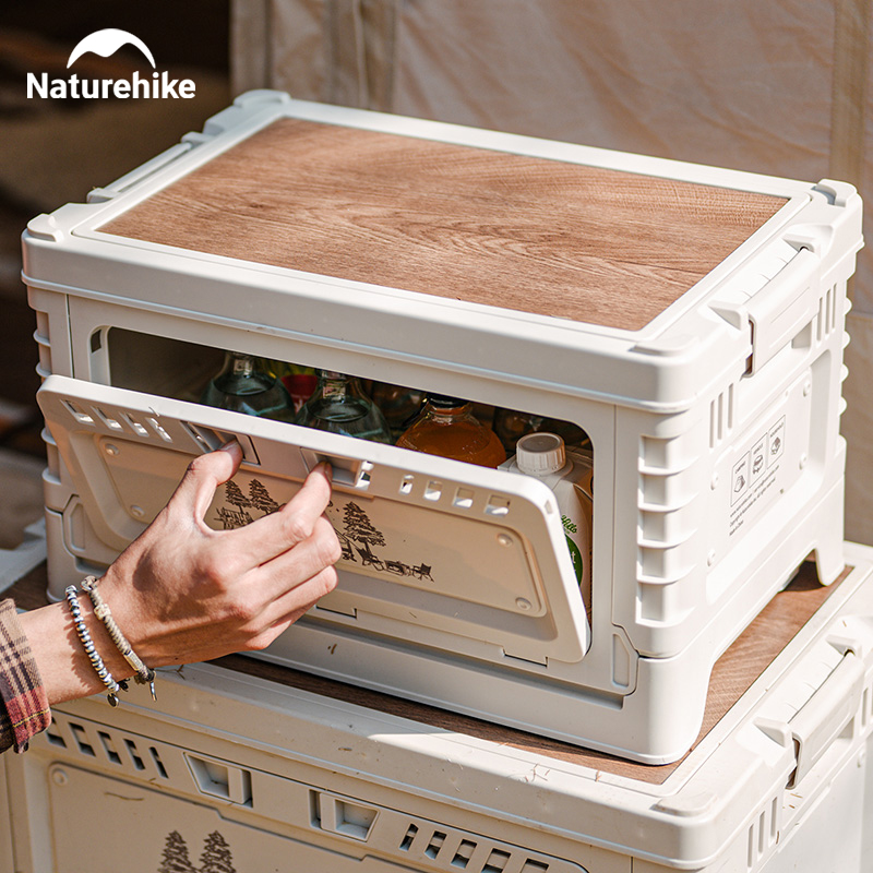 Naturehike Camping Box 60L Lar - Outdoor Camping Table With Storage 评论和价格