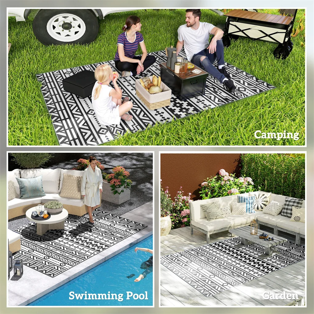 Waterproof Outdoor Rug Plastic - Outdoor Camping Decke 评论和价格