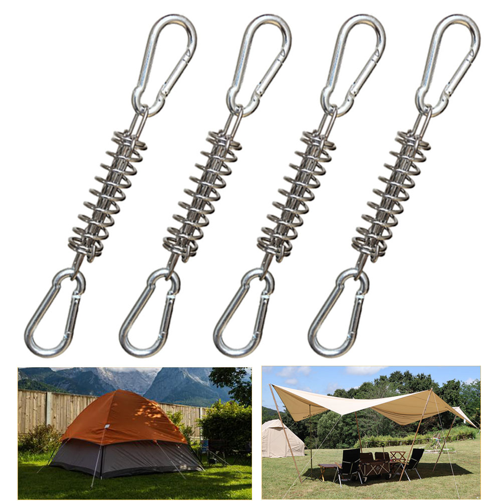4Pcs Tent Wind Rope Spring Buc - Outdoor Camping Decke 评论和价格