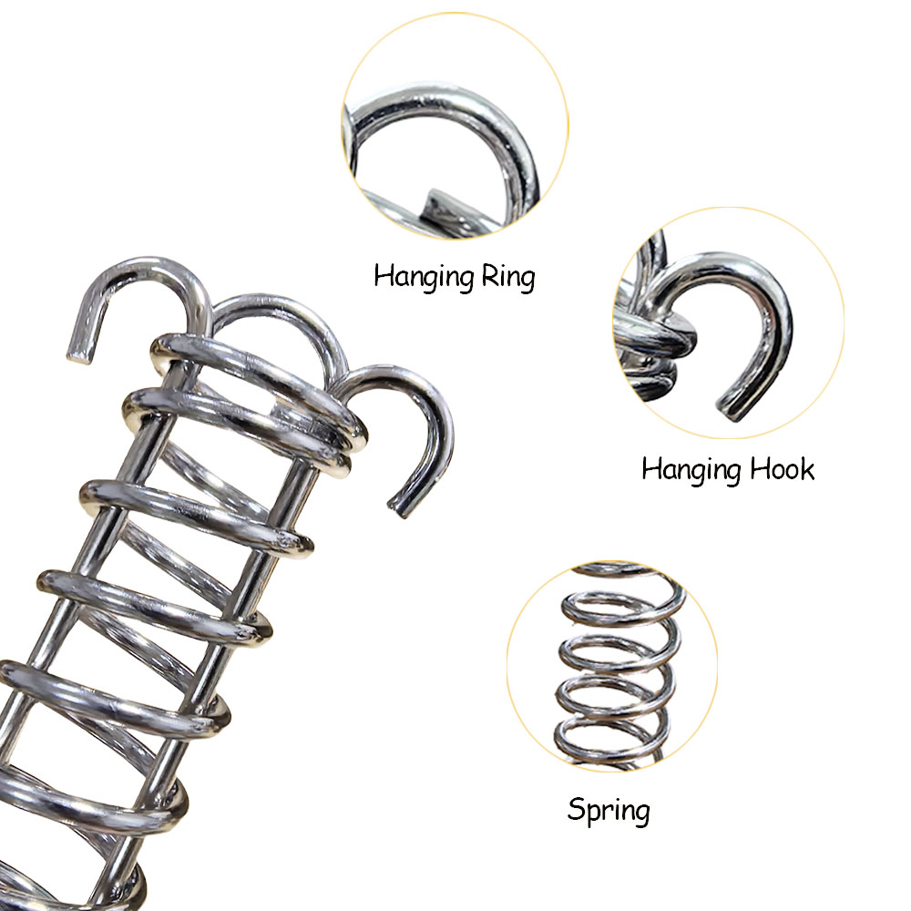 4Pcs Tent Wind Rope Spring Buc - Outdoor Camping Decke 评论和价格