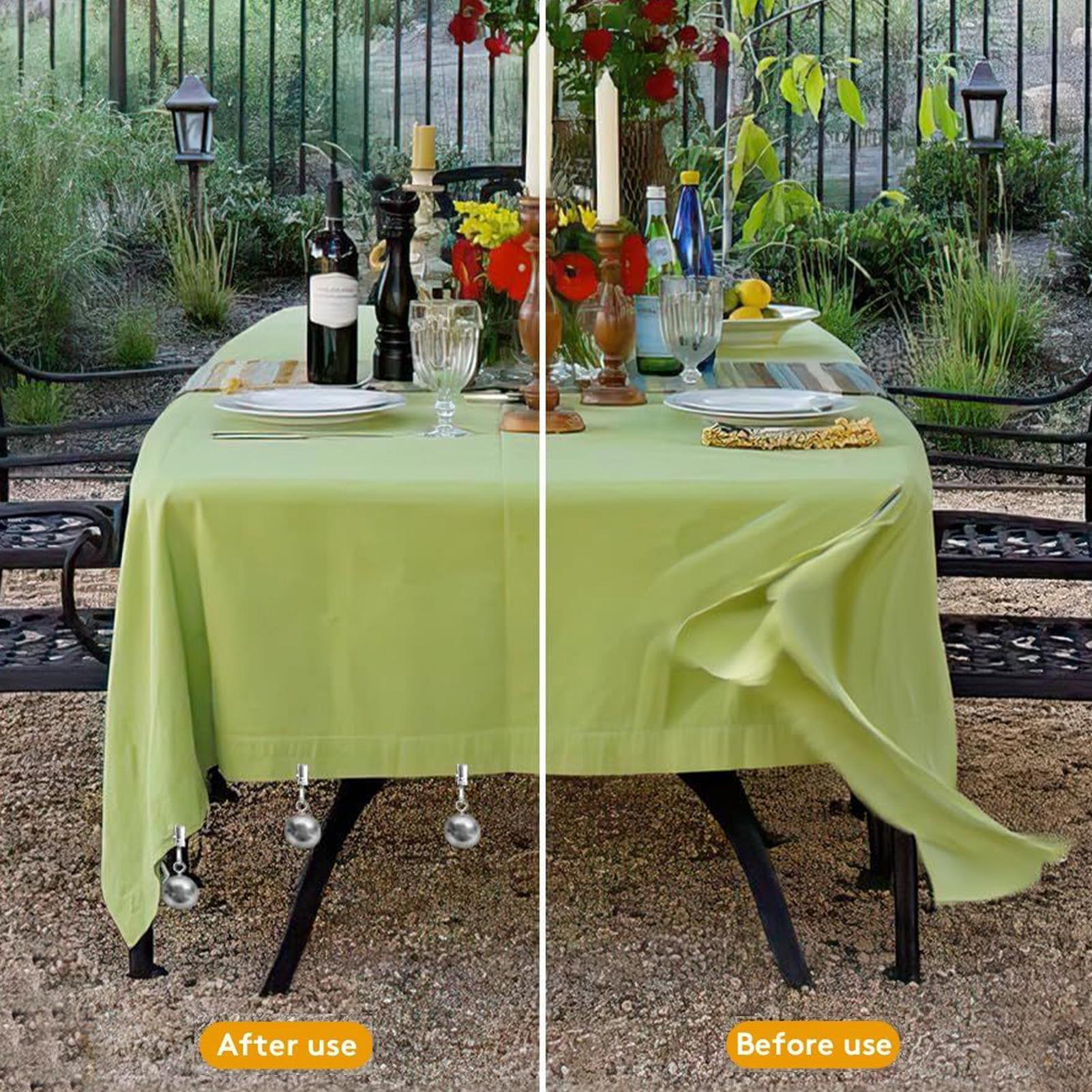 Tablecloth Weights 12 Pieces S - Outdoor Camping Kitchen 评论和价格
