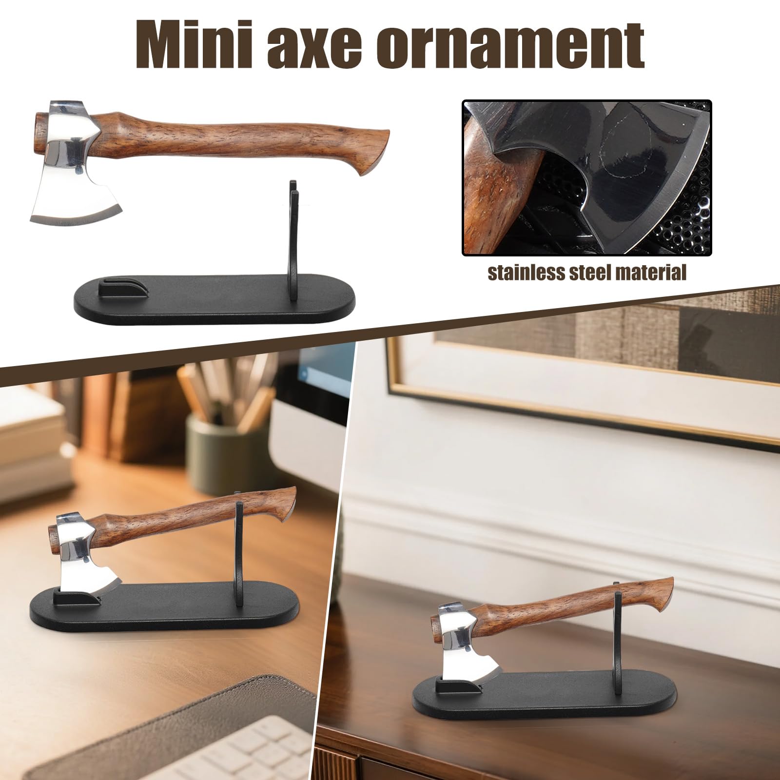 Mini Axe Stainless Steel Campi - Camp Axe Hatchet 评论和价格