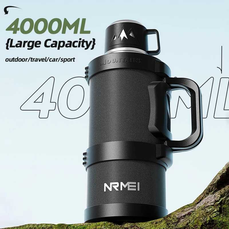 Stainless Steel Large Capacity - Vacuum Insulated Flask 评论和价格