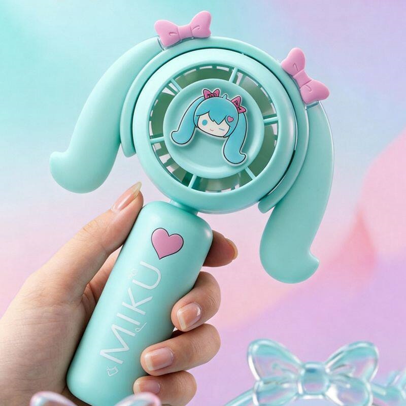 Hatsune Miku Mini Handheld Fan - Outdoor Camping Movies 评论和价格