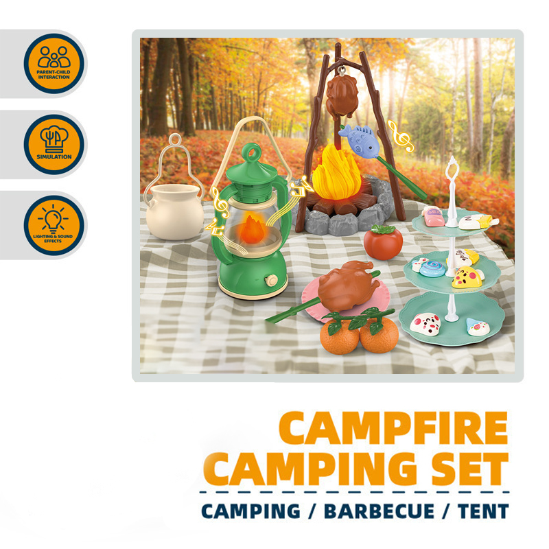 Kids Camping Set Campfire Pret - Outdoor Camping For Kids 评论和价格