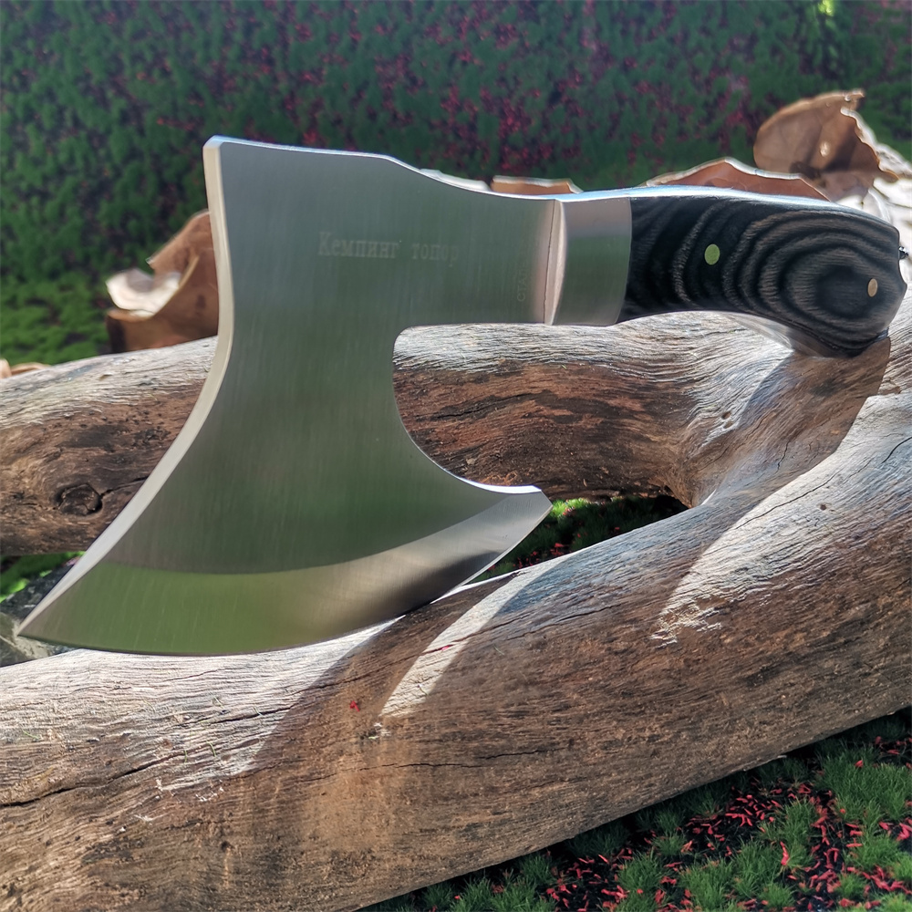 Wooden Handle Stainless Steel  - Camp Axe Hatchet 评论和价格