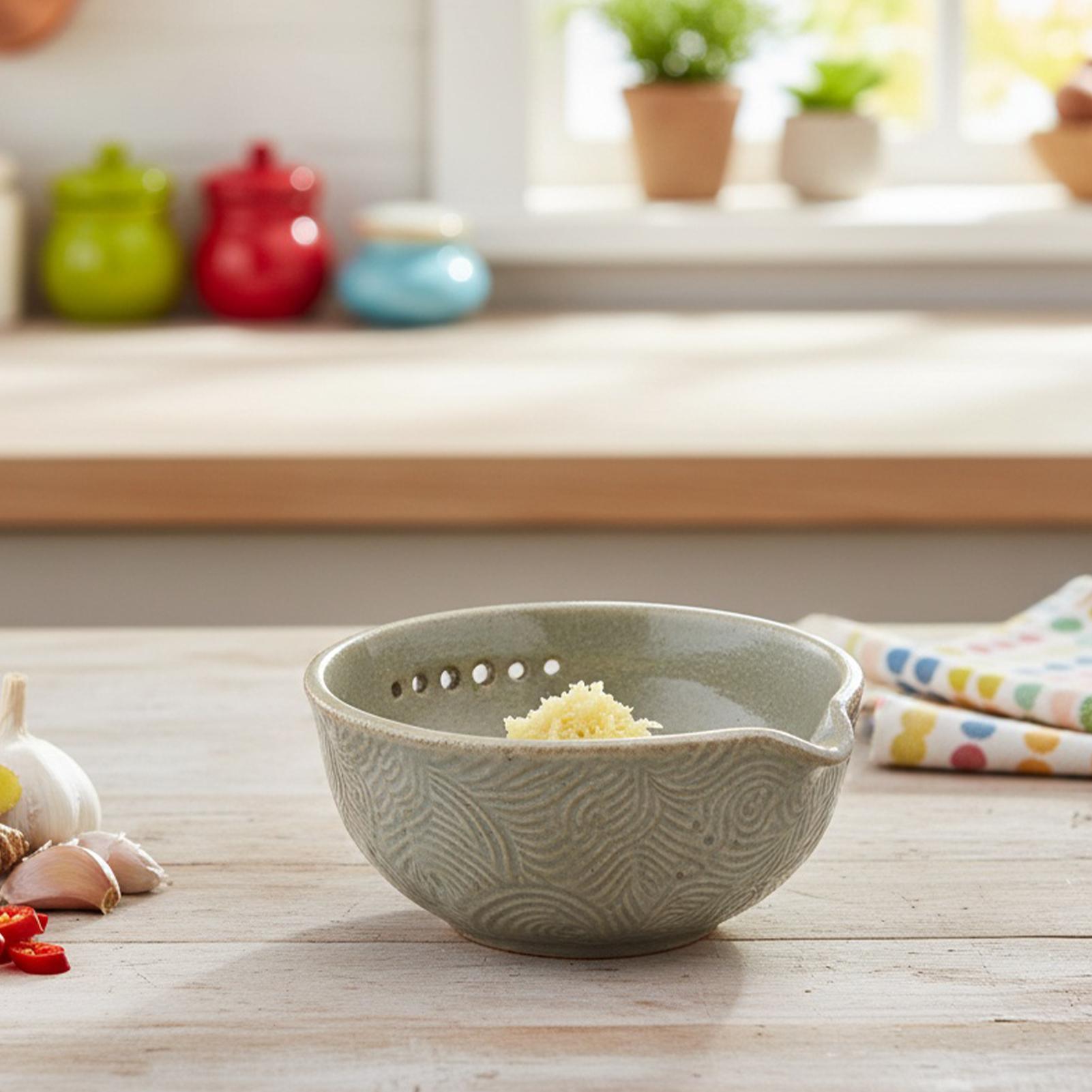 Garlic Plate Ceramic Mincer Bo - Outdoor Camping Meals 评论和价格