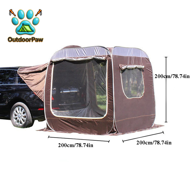 Car Rear Extended Tent Automat - Outdoor Camping Canopy 评论和价格