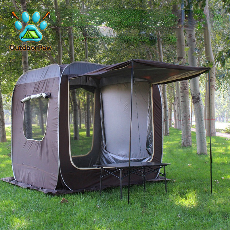 Car Rear Extended Tent Automat - Outdoor Camping Canopy 评论和价格