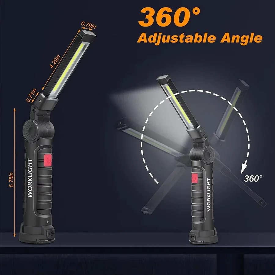 New Portable COB LED Flashligh - Outdoor Camping Glamping 评论和价格