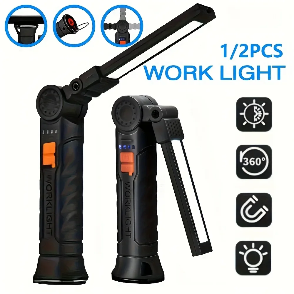 Portable COB LED Flashlight Re - Outdoor Camping Glamping 评论和价格