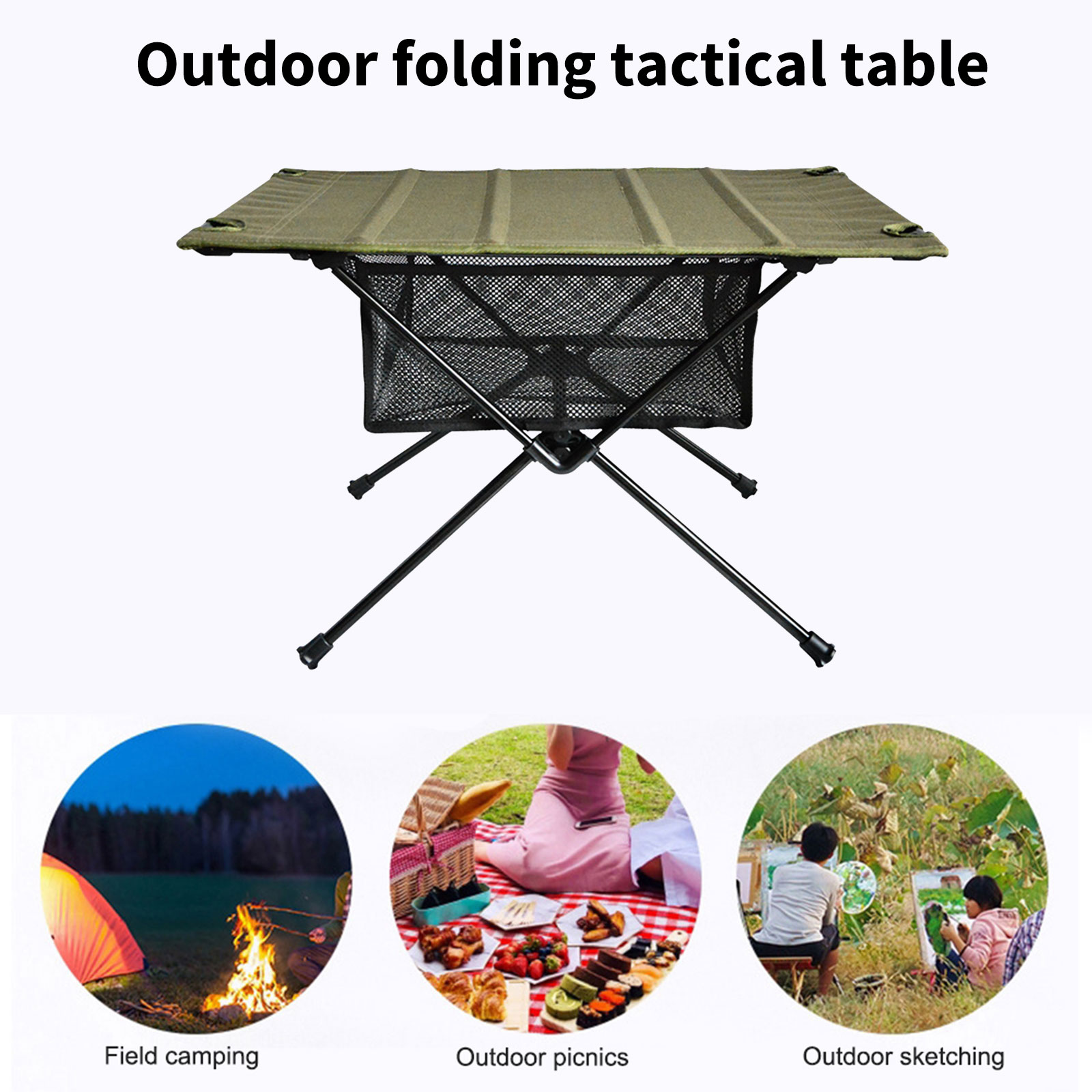 Camping Foldable Table Storage - Outdoor Camping Table With Storage 评论和价格