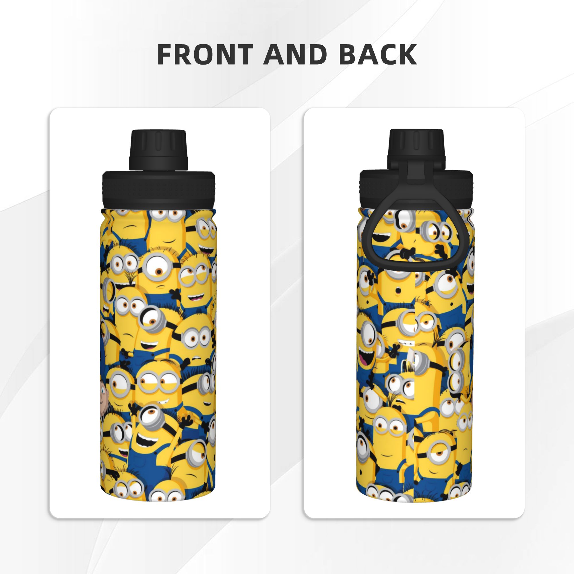 Cartoon M-Minions 18OZ Sports  - Vacuum Insulated Flask 评论和价格