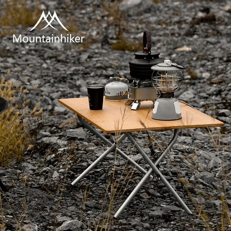 MOUNTAINHIKER Outdoor Camping  - Outdoor Camping Table With Storage 评论和价格