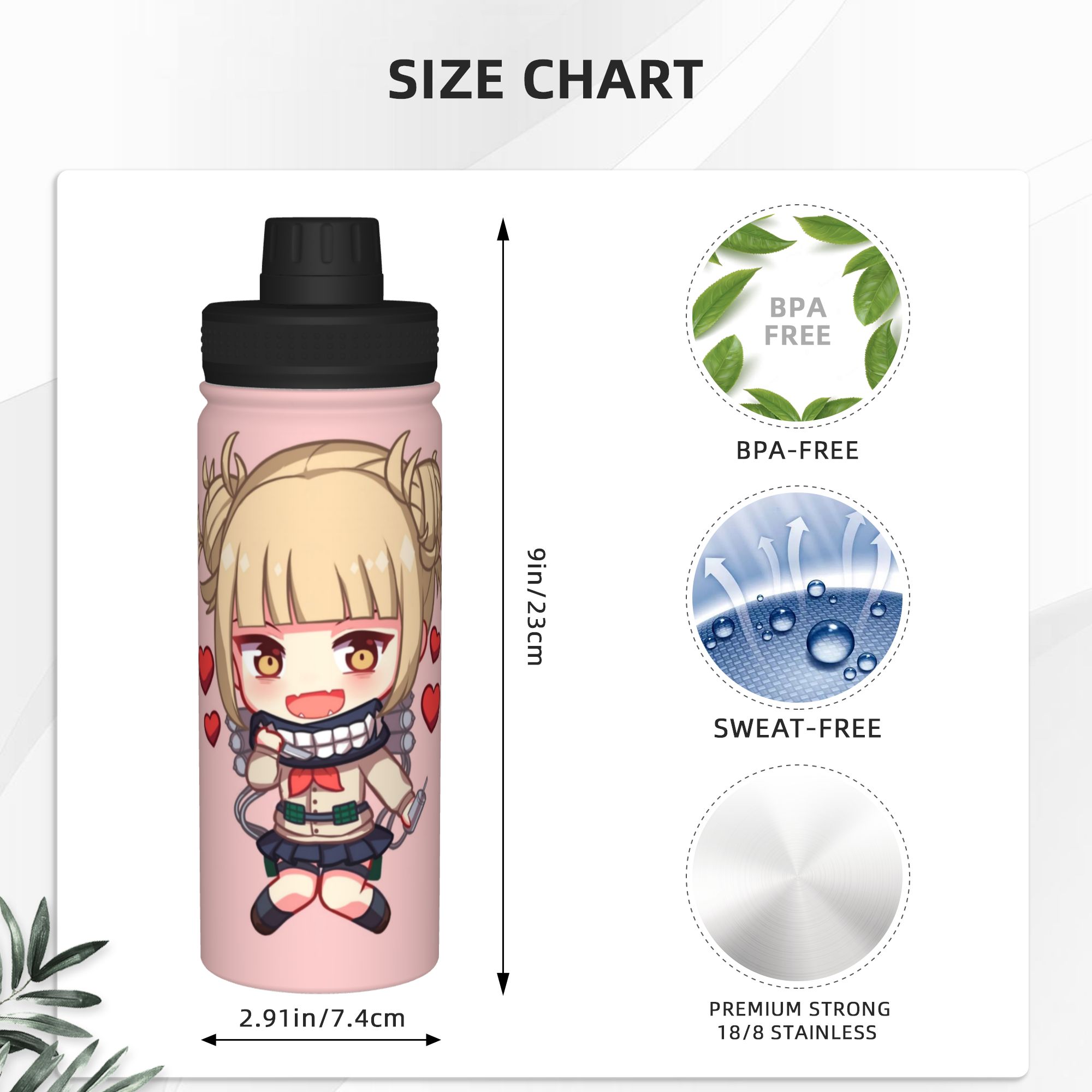 Toga My Hero Academia 18OZ Spo - Vacuum Insulated Flask 评论和价格