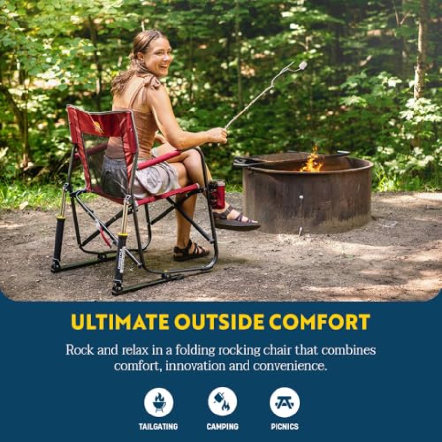 Freestyle Rocker Camping Chair - Outdoor Camping Rocker 评论和价格