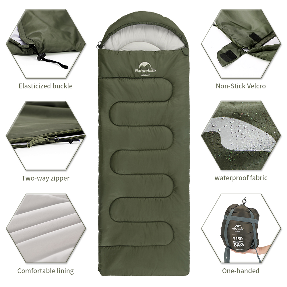 Naturehike Y150 Sleeping Bags  - Ultralight Ground Sheet 评论和价格