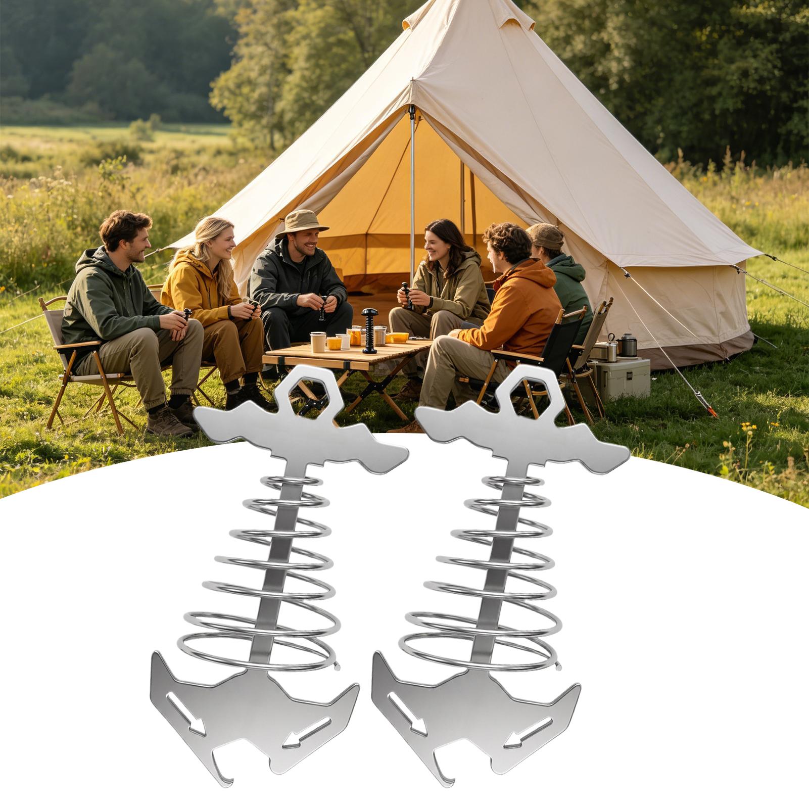 Deck Anchors Pegs Outdoor Heav - Outdoor Camping Decke 评论和价格